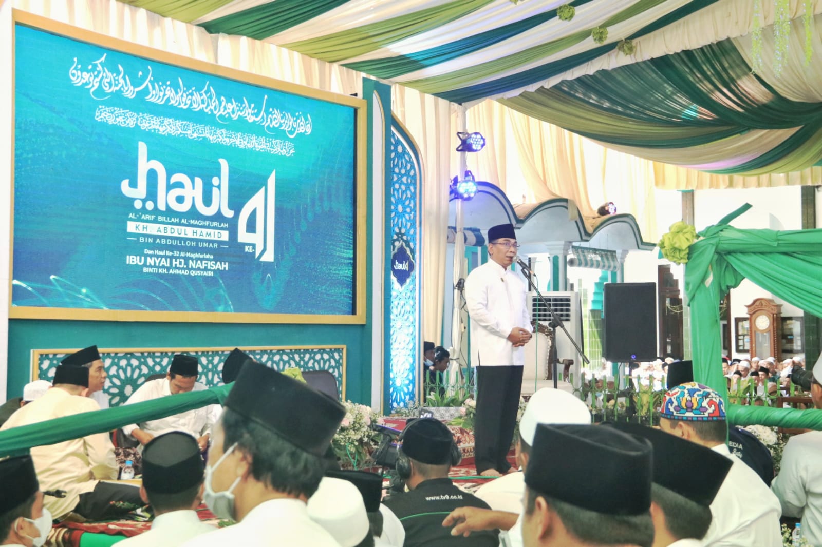 Berlangsung Khidmad Haul KH Abdul Hamid Dihadiri Ribuan Jamaah Dan