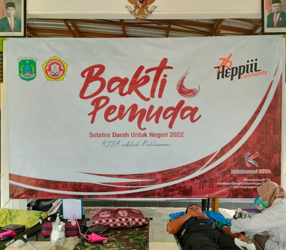 Gabungan Komunitas Dan Masyarakat Umum Di Pasuruan Gelar Aksi Donor