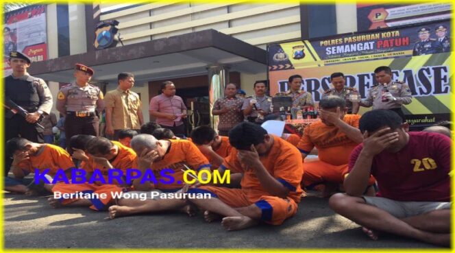 
Selama Ramadan, 161 Pelaku Kriminal di Pasuruan  Ditangkap