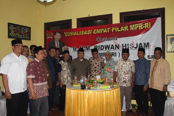 
Sosialisasi 4 Pilar Kebangsaan, Ridwan Harap Bangsa Indonesia Tidak Lupa Dasar Negara