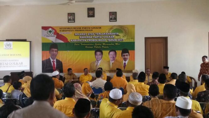 
DPD Partai Golkar Probolinggo Gelar Rakerda