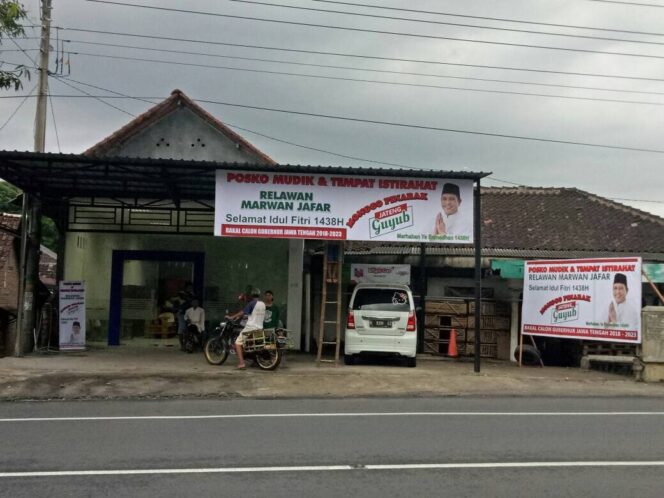 
Relawan Marwan Jafar “Omah Rakyat” Dirikan Posko dan Tempat Istirahat Untuk Pemudik