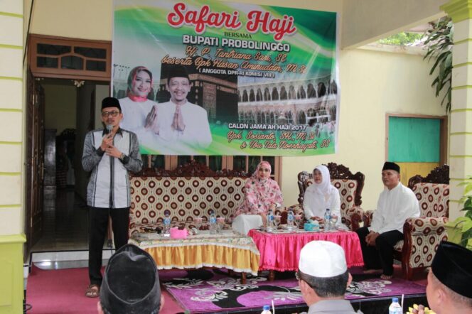 
Jelang Keberangkatan CJH ke Tanah Suci, Pemkab Probolinggo Gelar Safari Haji
