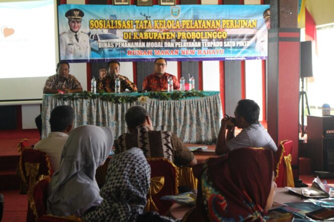 
Pemkab Probolinggo Sosialisasikan Tata Kelola Pelayanan Perijinan