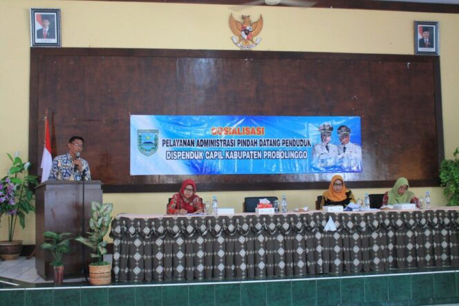 
Sosialisasikan Pelayanan Administrasi Pindah Datang Penduduk