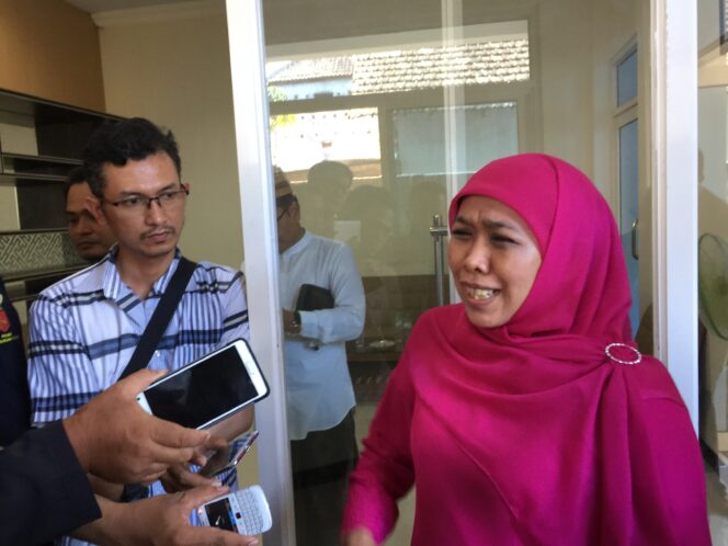 
					Ditanya Soal Cagub, Khofifah Ngaku Dukungan Kepadanya Sudah Cukup