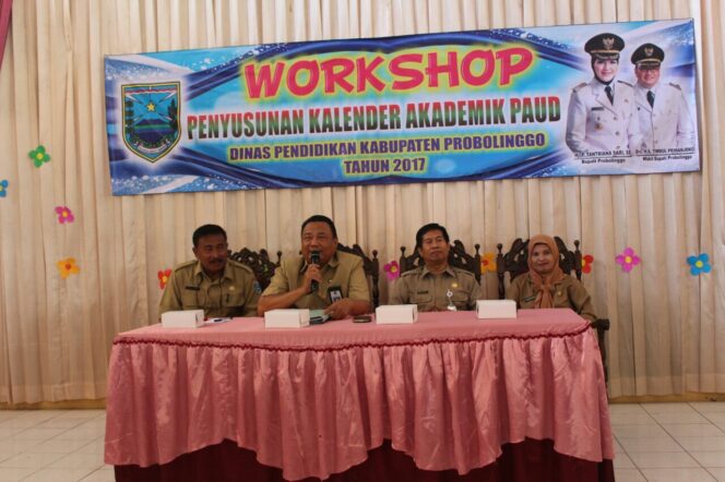 
Dispendik Probolinggo Gelar Workshop Penyusunan Kalender Akademik PAUD