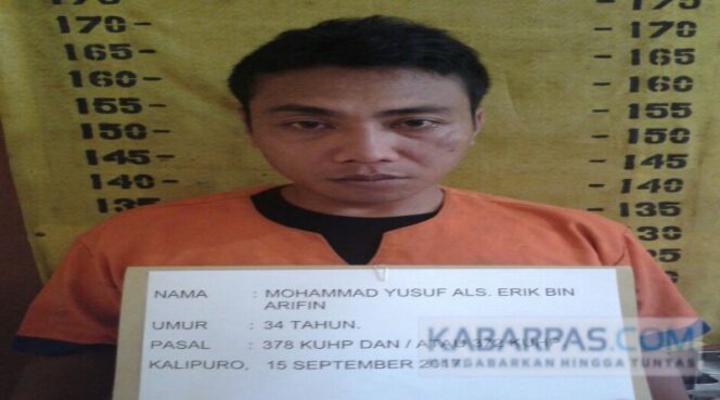 
Pelaku Penggelapan dan Penipuan Sepeda Motor Ini Akhirnya Berhasil Ditangkap