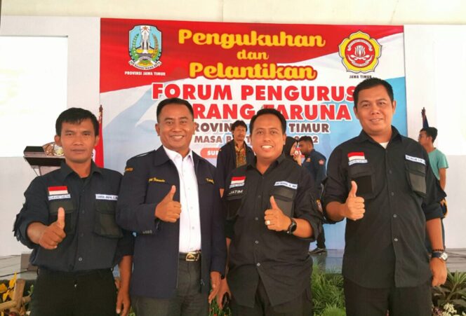 
Ugas Irwanto Resmi Jabat Ketua Majelis Pertimbangan Karang Taruna Jatim