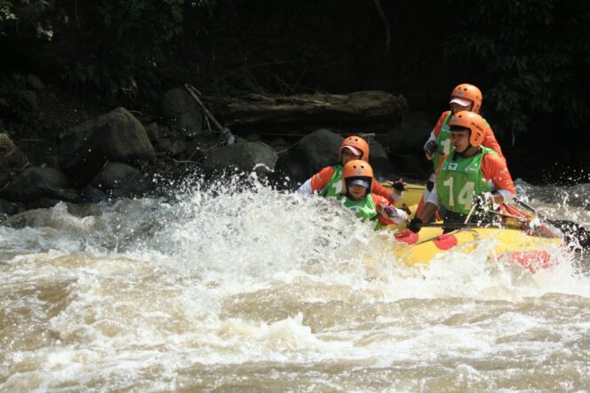 
					DKI Jakarta dan Jabar Juara Umum Dua Kelas Kejurnas Arung Jeram 2017