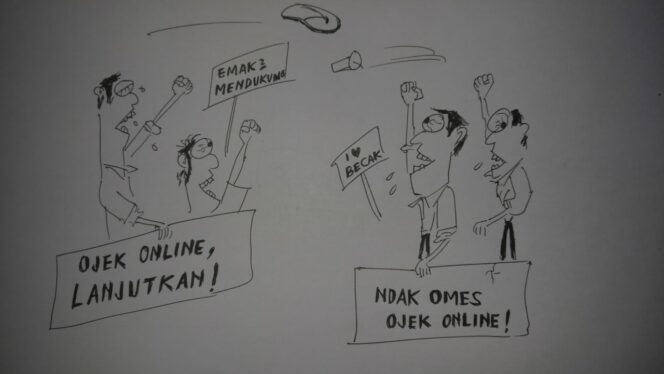 
Ojek Online, Alhamdulillah atau Inna Lillah?