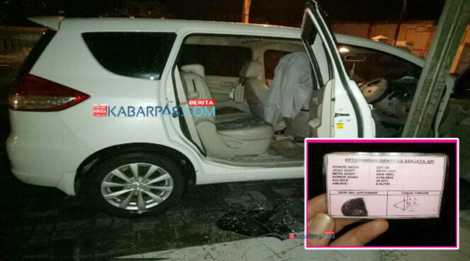 
Polisi Buru Pelaku Pecah Kaca Mobil Milik Bripda BD