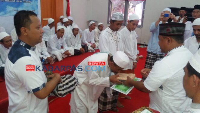 
30 Santri Napi di Lapas Kelas II B Pasuruan Diwisuda