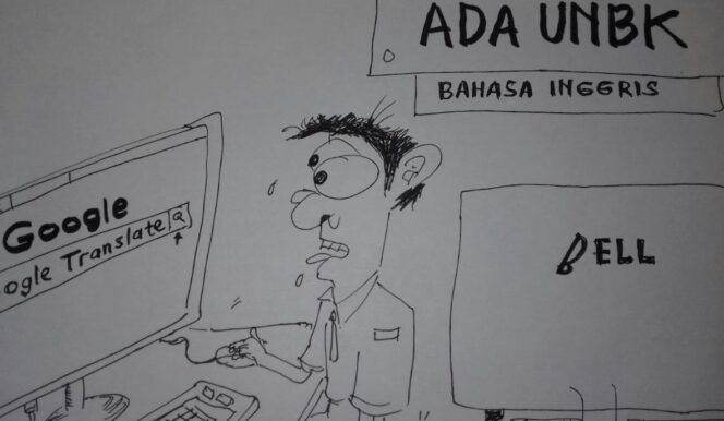 
UNBK, Ujian Nasional Berbasis Kelimpungan