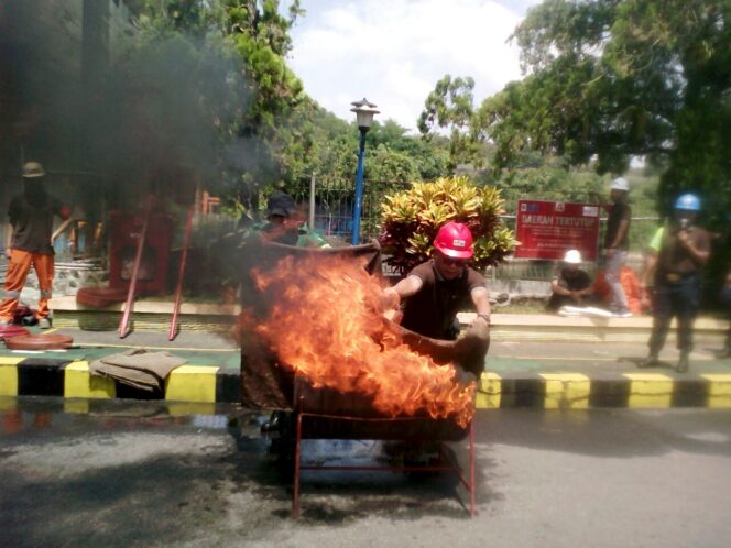 
PJB UP Brantas PLTA Sutami Gelar Latihan Tanggap Darurat