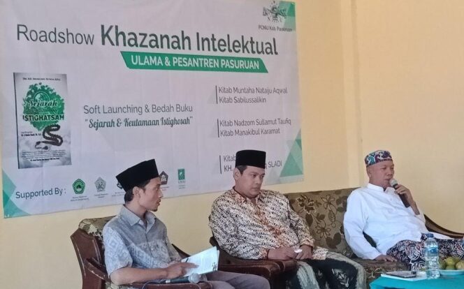 
Lakpesdam PCNU Kabupaten Pasuruan Gelar Bedah Buku Karya KH Ishomuddin Maksum