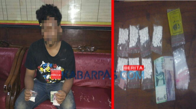 
Pelaku Pengedar Obat-obatan Terlarang Ditangkap Saat Sedang Tranksasi di Kedawung Grati