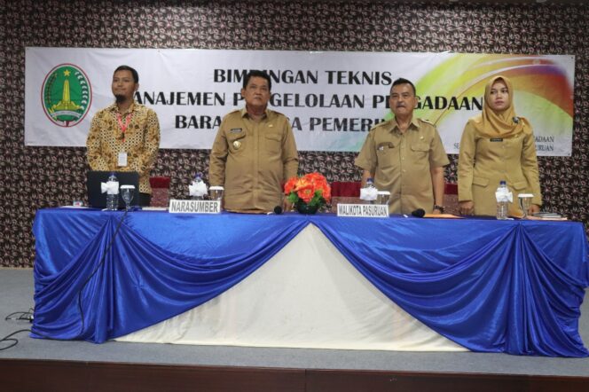
Pemkot Pasuruan Kembali Gelar Bimtek Barang dan Jasa Pemerintahan