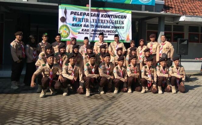 
Pemkab Probolinggo Lepas Kontingen Pertida VI Trenggalek Saka Bakti Husada
