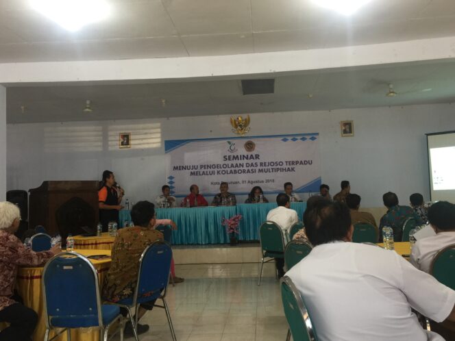 
Gerakan RejosoKita Gelar Seminar Menuju Pengelolaan DAS Rejoso Terpadu Melalui Kolaborasi Multipihak