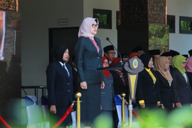 
Hari Kesaktian Pancasila, Bupati Tantri Ajak Masyarakat Bersatu Padu Wujudkan Negara Makmur
