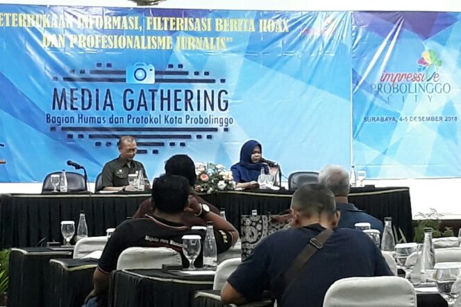 
Sikapi Berita Hoax, Pemkot Probolinggo Gelar Media Gathering dengan Awak Media