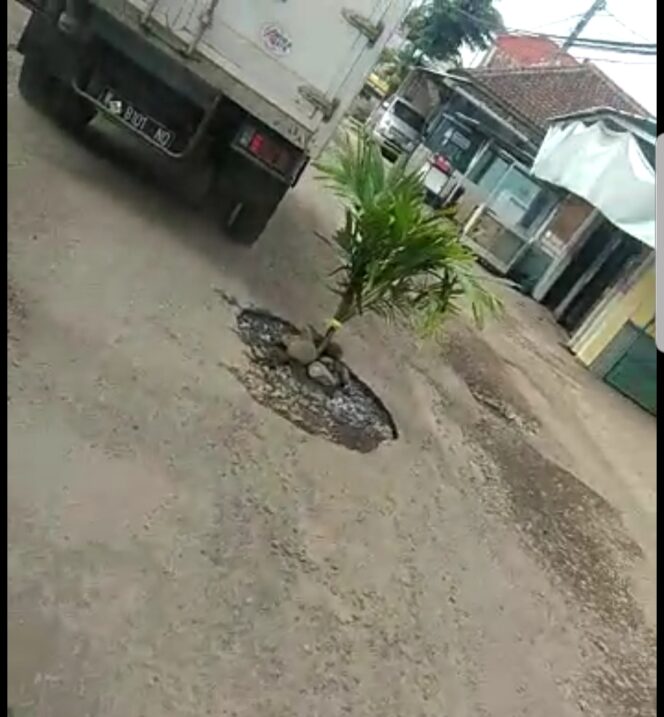 
Tak Kunjung Diperbaiki, Jalan Desa Menjadi Wisata Jeglongan