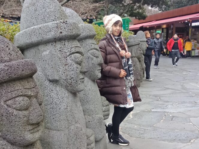 
Catatan Jurnalis Kabarpas di Korea Selatan: Patung Dolhareubang, Patung Kakek Penjaga di Pulau Jeju
