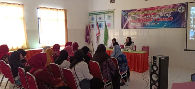 
Puskesmas Tongas Kembangkan Kelompok Asman Toga dan Akupresure