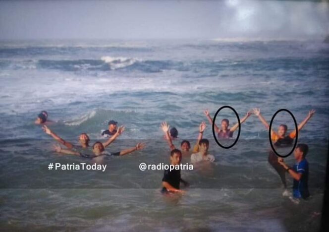 
Terseret Ombak Pantai Pangi, Dua Wisatawan Asal Jombang Hilang