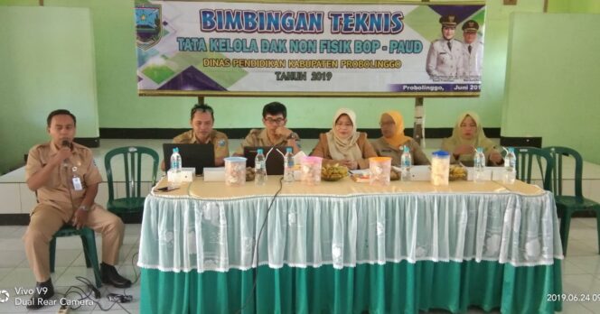 
Dispendik Probolinggo Gelar Bimtek Tata Kelola DAK Non Fisik BOP PAUD 2019