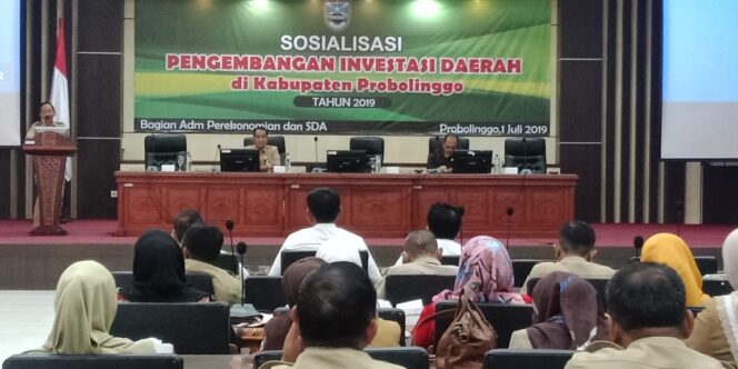 
Pemkab Probolinggo Sosialisasikan Pengembangan Investasi Daerah