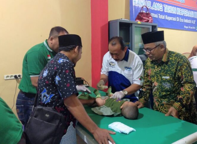 
Semarakkan Harkop 72, Puluhan Anak Dikhitan Gratis