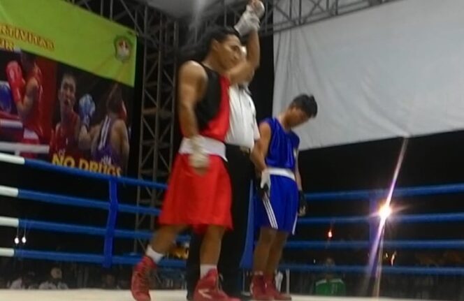 
Dua Petinju Andalan Probolinggo Lolos Babak Final di Porprov 2019