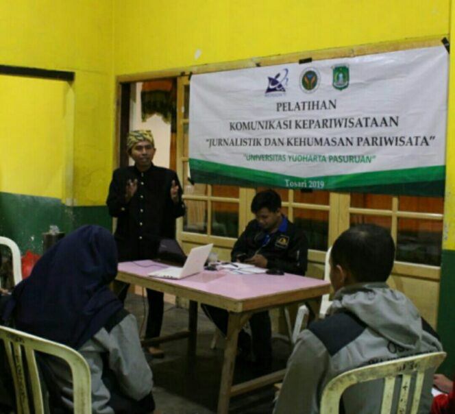 
Bekali Skill Jurnalistik Pariwisata, Yudharta Optimis Brand Wonderfull Tosari Cepat Melejit