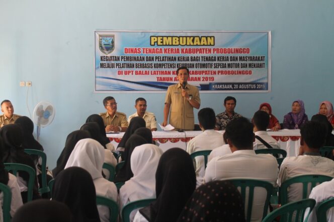 
BLK Disnaker Probolinggo Berikan Pelatihan Berbasis Kompetensi