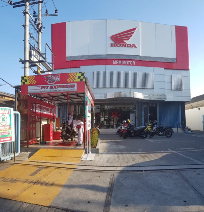 
MPM Luncurkan Ride Thru Pit Express, Layanan Khusus Bebas Antri