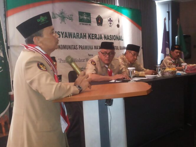 
KH. Z. Arifin Junaidi: Sako Pramuka Ma’arif NU Tidak Boleh Stagnan