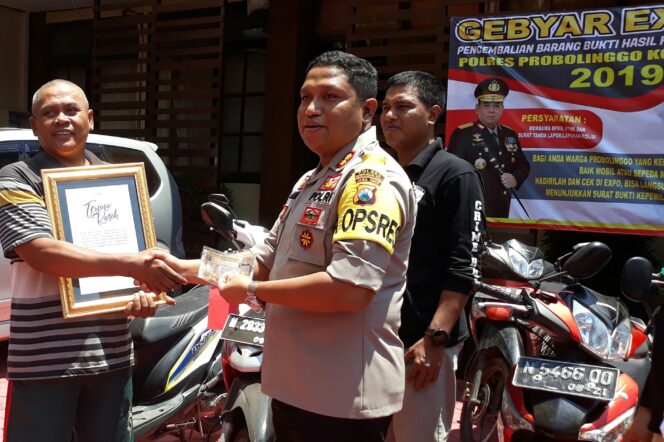 
Pernah Kehilangan Motor? Datang Aja ke Gebyar Expo 2019 di Mapolres Probolinggo