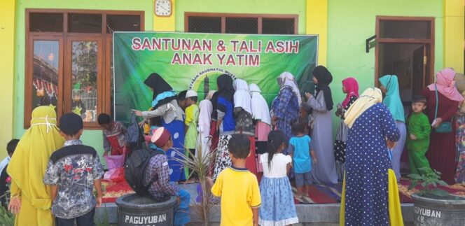 
Muharraman, Yayasan Raudhatul Mustariyah Santuni Puluhan Anak Yatim