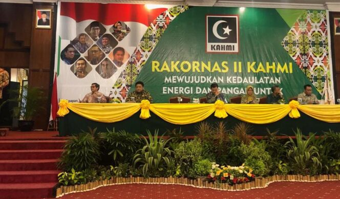 
RAKORNAS II KAHMI Bertema Kemandirian Energi dan Pangan, Ini Kata Ridwan Hisjam