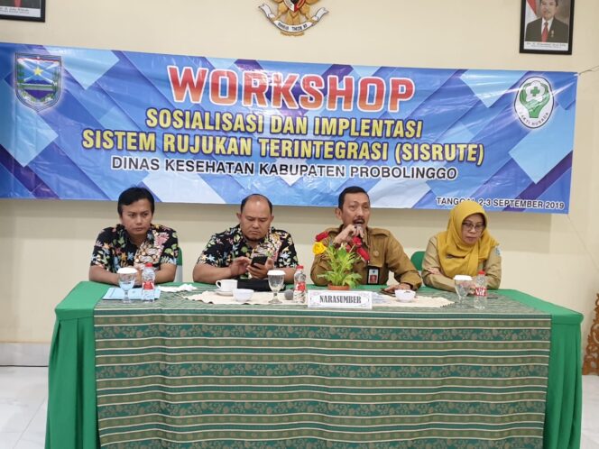 
Dinkes Probolinggo Sosialisasikan Implementasi Sistem Rujukan Terintegrasi