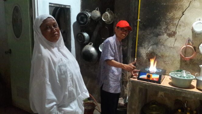 
Ratusan Kompor Jaringan Gas di Probolinggo Sudah Terpasang