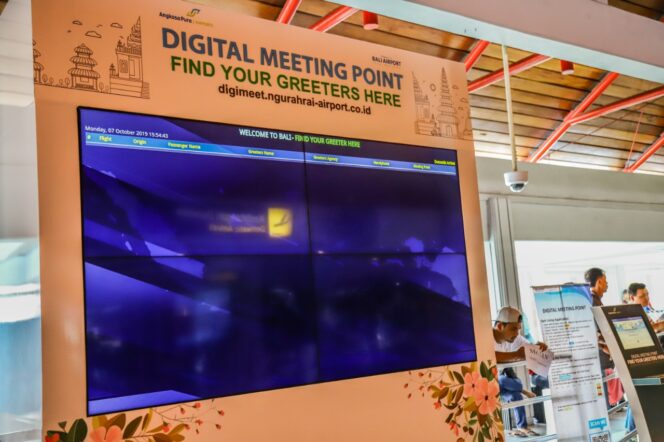 
Bandar Udara Internasional I Gusti Ngurah Rai Hadirkan Digital Meeting Point