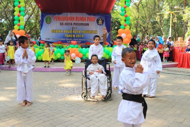 
Pemkot Pasuruan Gelar Gebyar Paud 2019 