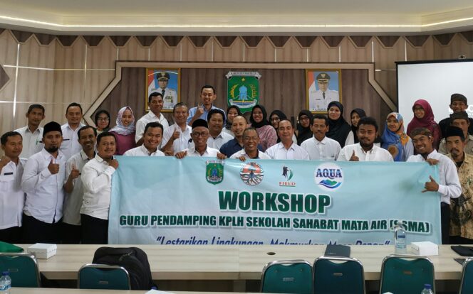 
Aqua dan Yayasan FIELD Indonesia Gelar Workshop Pendidikan Lingkungan Sekolah Sahabat Mata Air