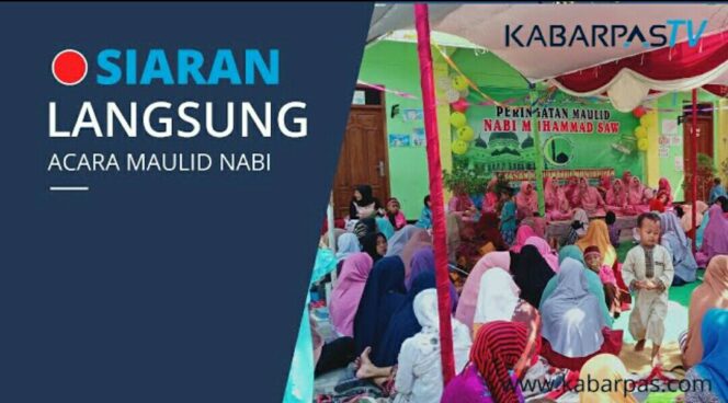 
Live Streaming! Peringatan Maulid Nabi Muhammad SAW di Yayasan Raudhatul Mustariyah