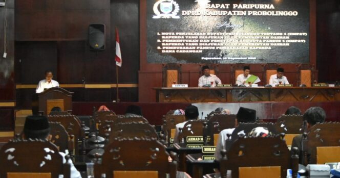 
Ini Empat Raperda yang Disampaikan Pemkab Probolinggo ke Dewan