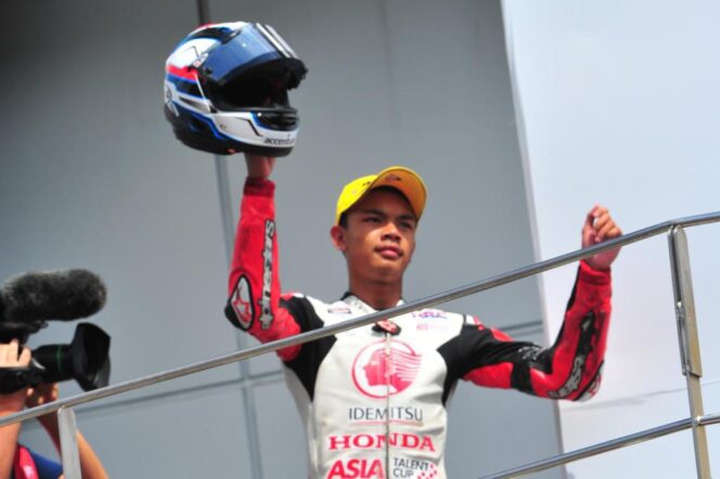 
Adenanta Persembahkan Podium di Seri Penutup Asia Talent Cup