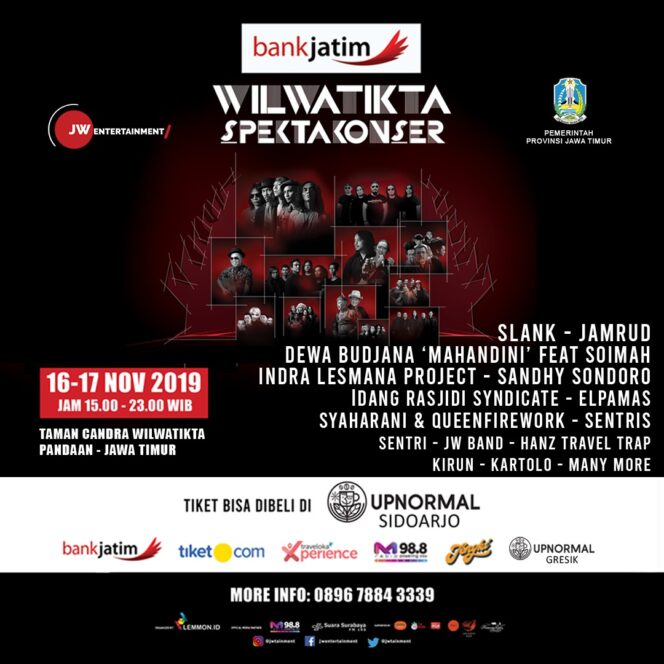 
Slank, Jamrud, Dewa Budjana, dan Sederet Artis Ternama Bakal Tampil Bareng di Pandaan